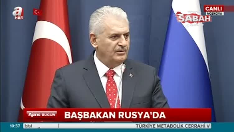 Başbakan Binali Yıldırım Rusya'da