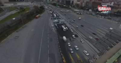 İstanbul’da Mahmutbey Gişelerinde yıkım başladı