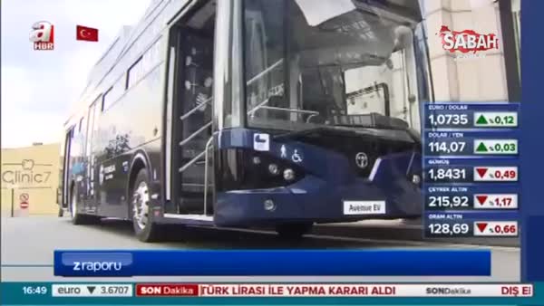 İşte Türkiye'nin ilk yerli üretim elektrikli otobüsü