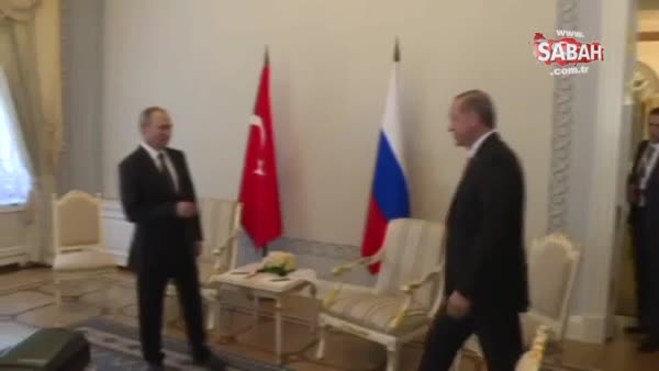 Erdoğan ile Putin Halep’i görüştü