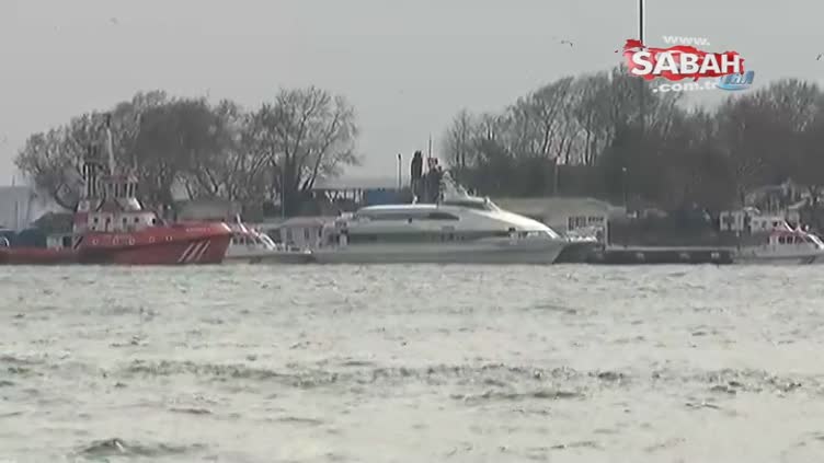 Sirkeci'de BUDO'ya ait deniz otobüsünde yangın