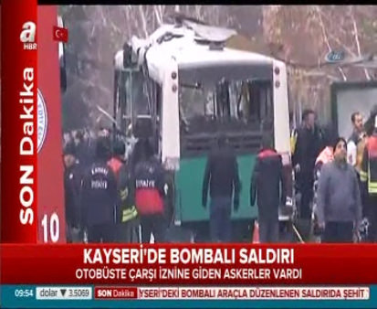 Kayseri'deki bombalı hain saldırıyı görgü tanığı anlattı