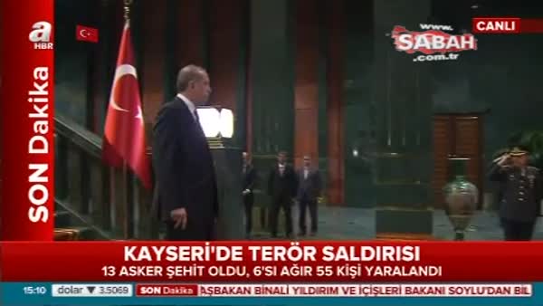 Erdoğan'dan milli seferberlik çağrısı