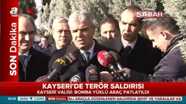 Hükümetten Kayseri'deki patlamaya ilişkin ilk açıklama!