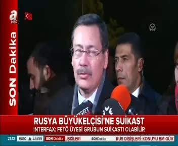 Melih Gökçek'ten Rus Büyükelçi Andrey Karlov’a suikast açıklaması