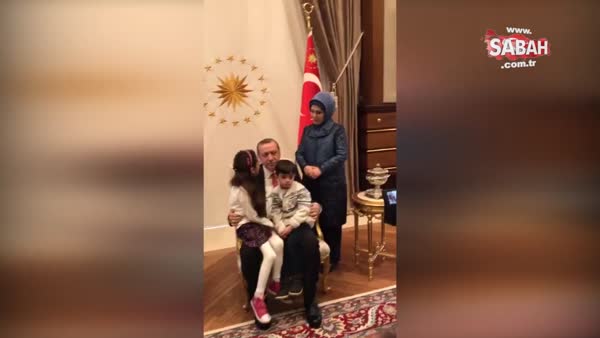 Cumhurbaşkanı Erdoğan Suriye'deki katliamı dünyaya duyuran 'Bana' ile görüştü