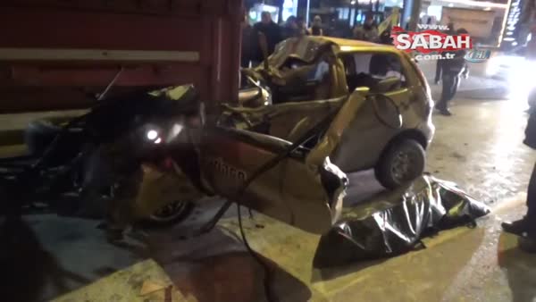 Bursa'da otomobil TIR'ın altına girdi: 1 ölü 1 yaralı