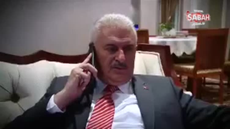 Başbakan Yıldırım'ın FETÖ'cü hain darbe girişimi gecesine ait yeni görüntüleri ortaya çıktı