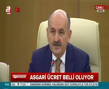 Asgari ücret belli oldu!