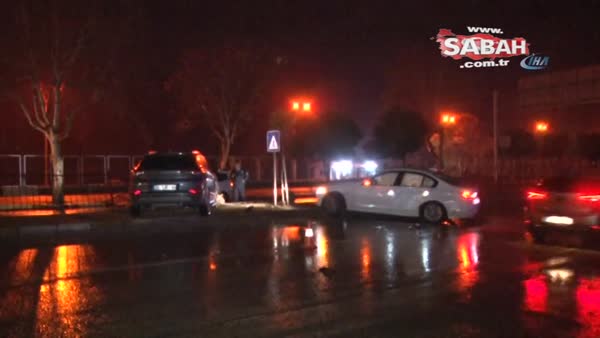 Adana’da maddi hasarlı zincirleme trafik kazası