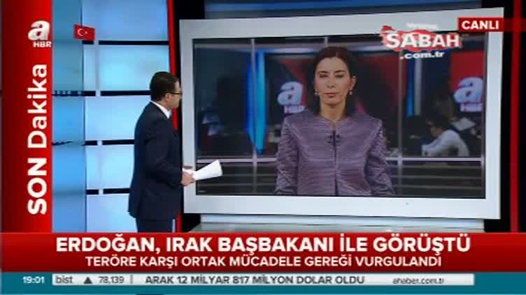 Cumhurbaşkanı Erdoğan Irak Başbakanı ile görüştü