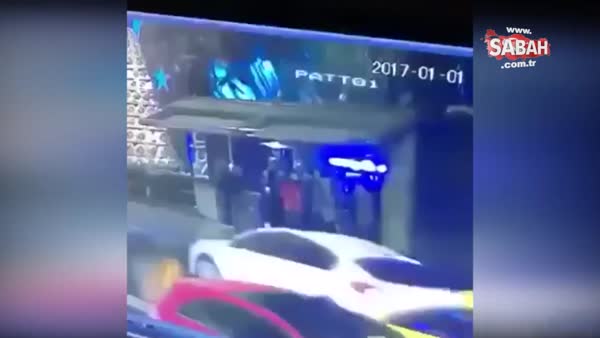 İstanbul'da Reina gece kulübüne saldırı anı kamerada