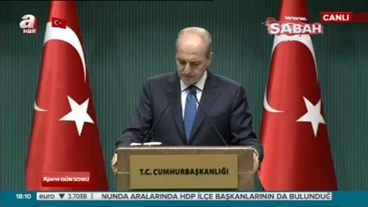 Numan Kurtulmuş: Herkes uyanık olmalı