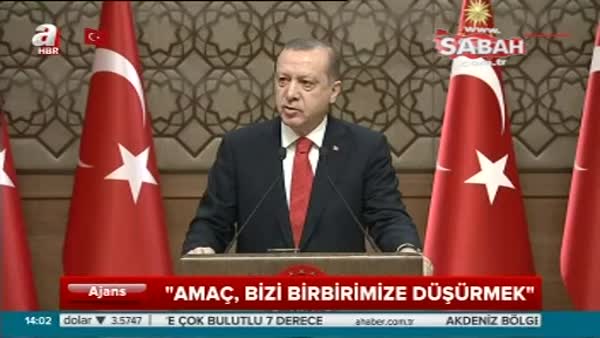 Cumhurbaşkanı Erdoğan 33. Muhtarlar Toplantısı'nda konuştu