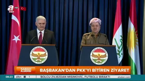 Başbakan Yıldırım'dan PKK'yı bitiren ziyaret!