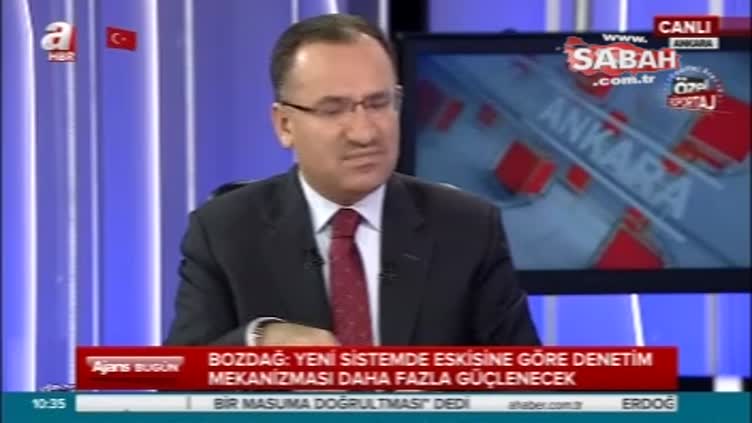 Adalet Bakanı Bekir Bozdağ'dan 'Fesih yetkisi' açıklaması