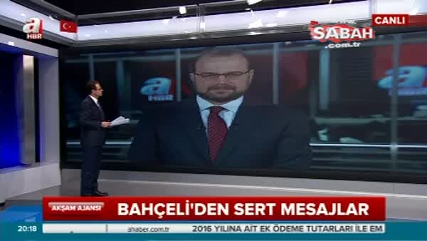 Bahçeli'den medyaya sert sözler