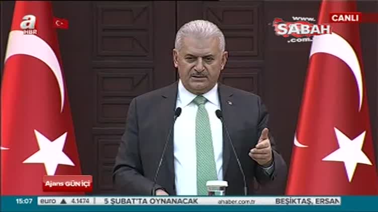 Başbakan Binali Yıldırım: Heyecan verici bir gündeyiz