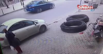 Şehir magandaları kamerada