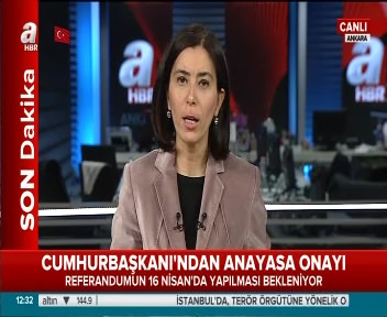 Son Dakika Haberi: Cumhurbaşkanı'ndan Referanduma onay!