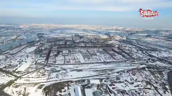3. Havalimanın Ocak ayı çalışmaları havadan görüntülendi