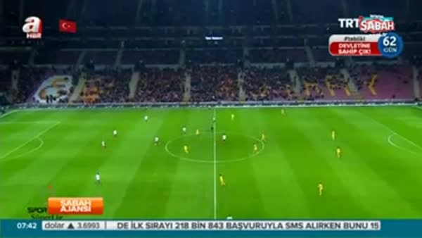 Galatasaray: 1 - Kayserispor: 2 goller maç özeti izle!