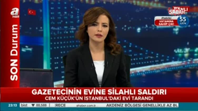 Cem Küçük’ün evine silahlı saldırı