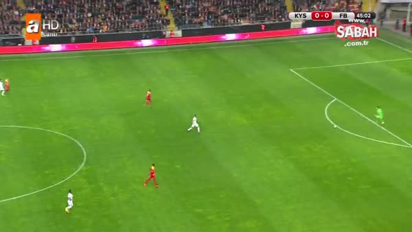 Kayserispor 0-3 Fenerbahçe maçın özet ve golleri izle |Kayseri Fenerbahçe maçının geniş özeti ve golleri izle
