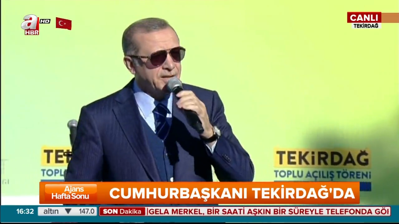 Cumhurbaşkanı Erdoğan 