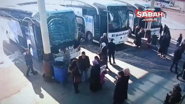 Otogarda ‘Kan davası’ cinayeti güvenlik kamerasına an be an yansıdı
