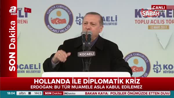 Erdoğan, Hollanda Başbakanı'nın küstah cevabını açıkladı
