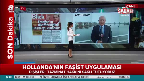 Hollanda medyası faşizme omuz verdi!