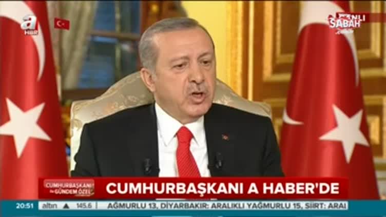 Cumhurbaşkanı Erdoğan'dan Münbiç açıklaması