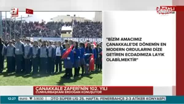 Cumhurbaşkanı Erdoğan: Türkiye Cumhuriyeti bizim ilk değil son devletimizdir