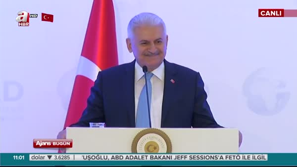 Başbakan Yıldırım TİKAD Olağan Genel Kurulu'nda konuştu