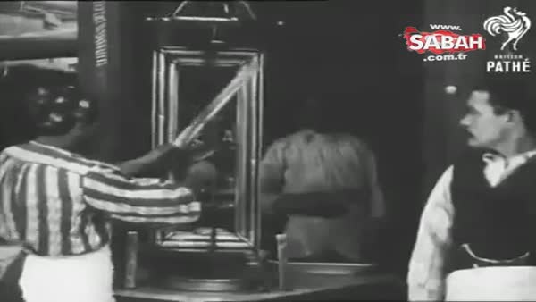1920'lerde İstanbul'da çekilen dönerci videosu