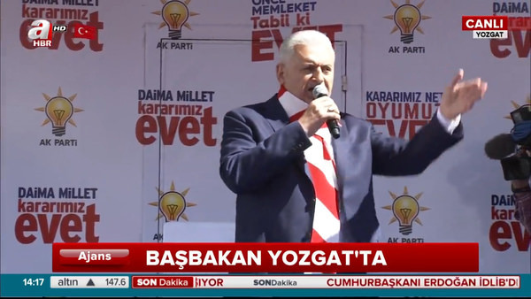 Başbakan Yıldırım'dan Yozgat'ta önemli açıklamalar