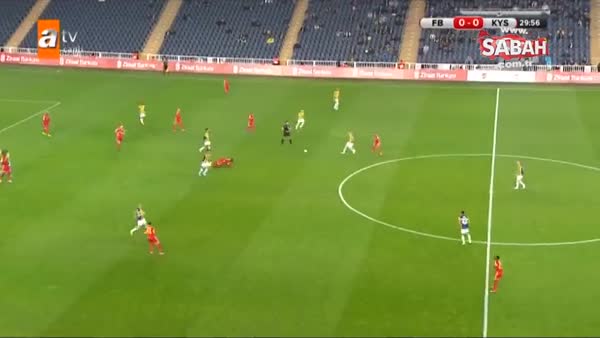 Fenerbahçe 3-0 Kayserispor maçının özet ve golleri izle |Kayseri Fenerbahçe maçının geniş özeti ve golleri izle!