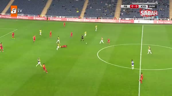 Fenerbahçe 1-0 Kayserispor, 31' Aatif