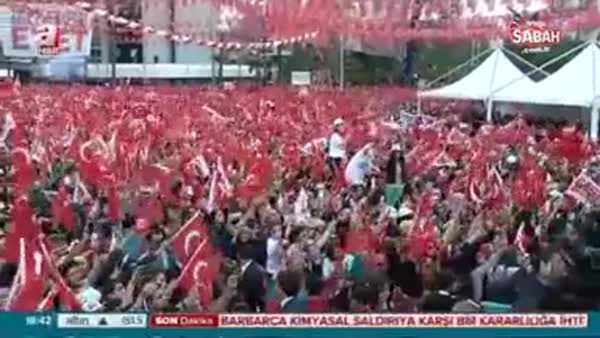 Cumhurbaşkanı Recep Tayyip Erdoğan, Adana'da vatandaşlara hitap etti