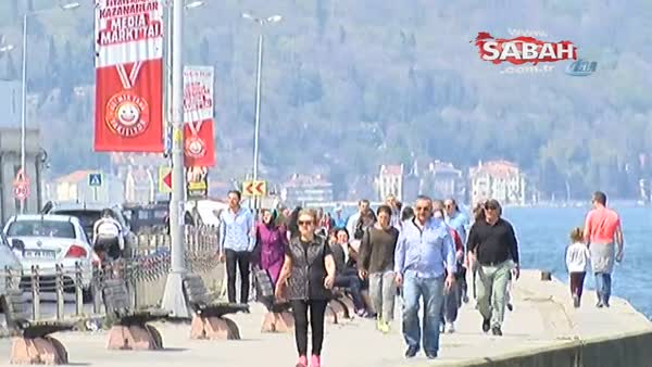Cumhurbaşkanı Erdoğan oy kullandıktan sonra Huber Köşkü'ne geçti