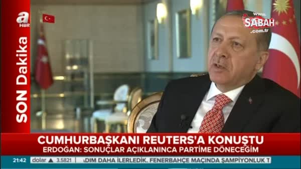 Erdoğan: YSK'nın verdiği karar nihaidir onun daha ilerisi yoktur