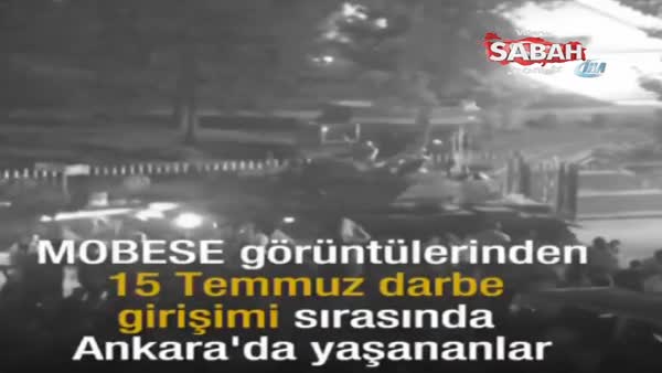 15 Temmuz gecesi Ankara’ya çıkan tankların görüntüleri ortaya çıktı
