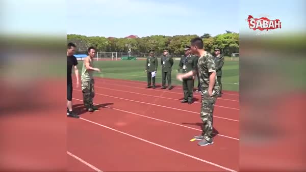 Çin ordusundan görülmemiş şov!