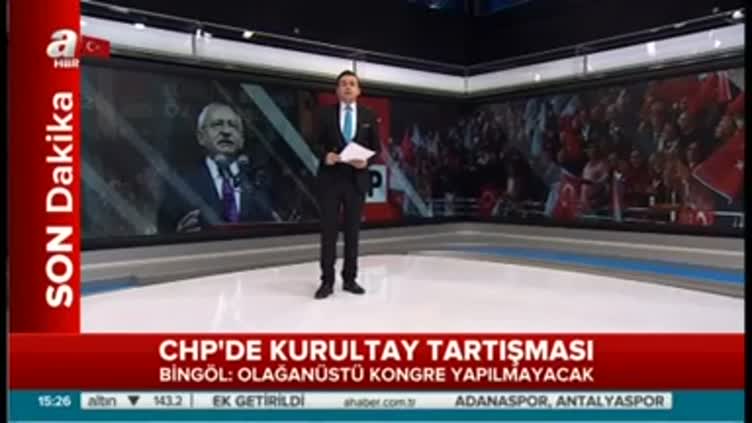 CHP'de kurultay tartışması