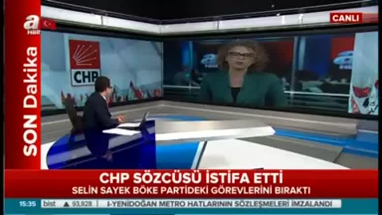 CHP sözcüsü Böke istifa etti