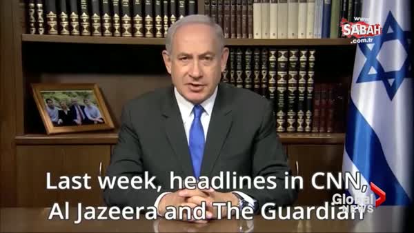 Netanyahu, Hamas'ın siyaset belgesini yırttı
