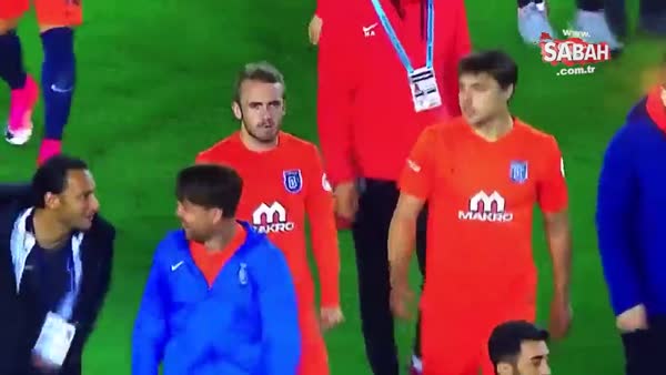 Başakşehirli futbolculardan Volkan Demirel taklidi!