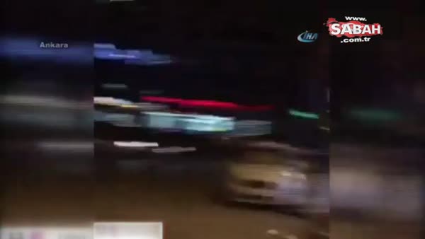 Ankara'da şok eden olay: Yolu kapatıp rastgele ateş ettiler!