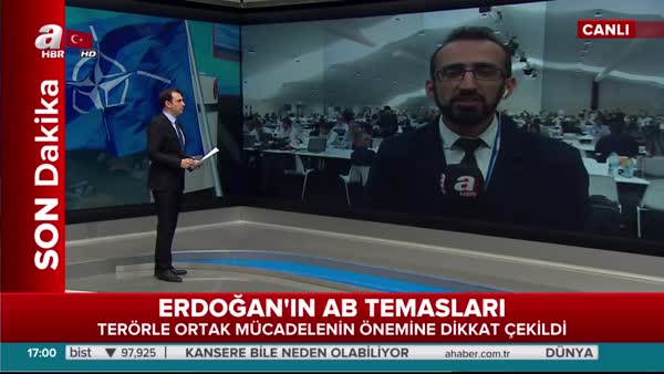 Cumhurbaşkanı Erdoğan'ın AB temaslarıyla ilgili flaş haber